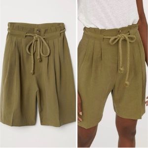 H&M Paper Bag Shorts